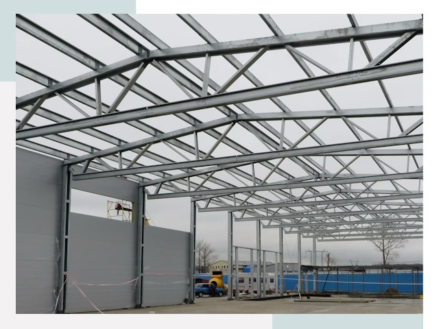 Строительство складов в Сосновый Бор от 609 руб. за м²