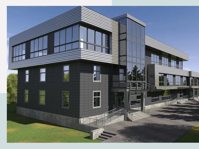 Административные здания в Сосновом Боре