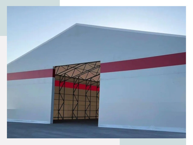 Быстровозводимые ангары в Сосновом Боре