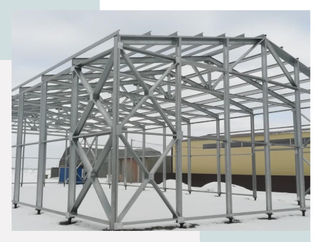 Каркасные ангары в Сосновом Боре