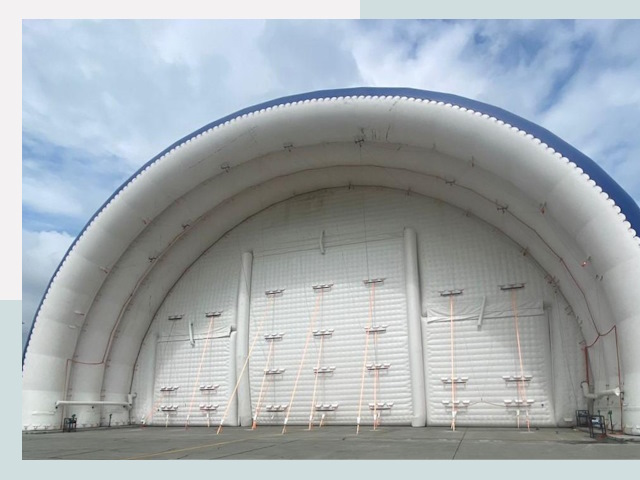 Пневмокаркасные ангары от СтальСтрой-Снб по цене от 609 руб.