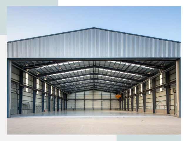 Большие ангары в Сосновом Боре