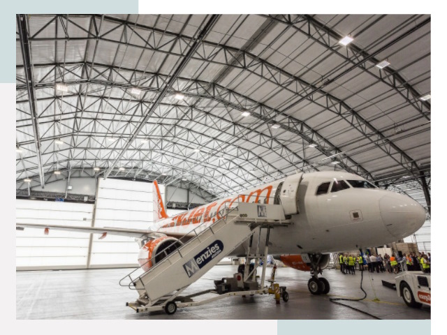 Авиационные ангары в Сосновом Боре