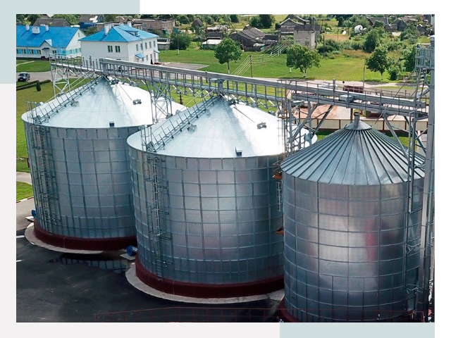 Металлические силосы в Сосновом Боре