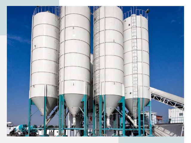 Строительство цементных силосов в Сосновом Боре