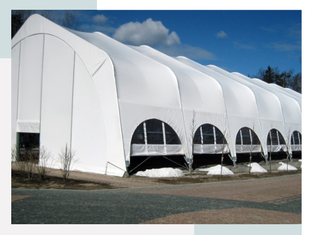 Каркасно-тентовые сооружения в Сосновом Боре