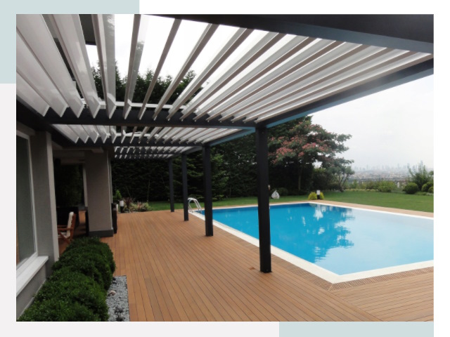 Перголы в Сосновом Боре