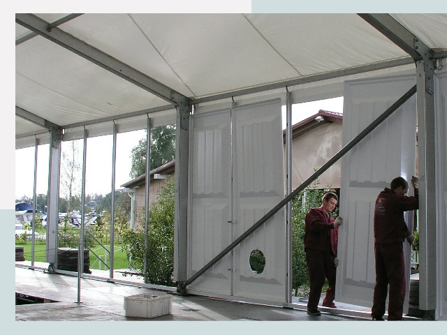 Быстро сборные шатры в Сосновый Бор от 609 руб. за м²