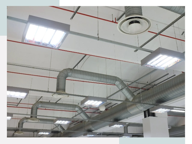 Вентиляция ангаров в Сосновом Боре