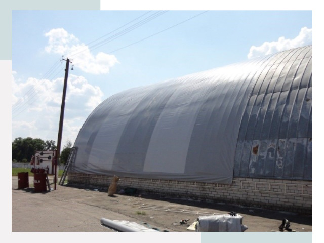 Ремонт ангаров в Сосновом Боре