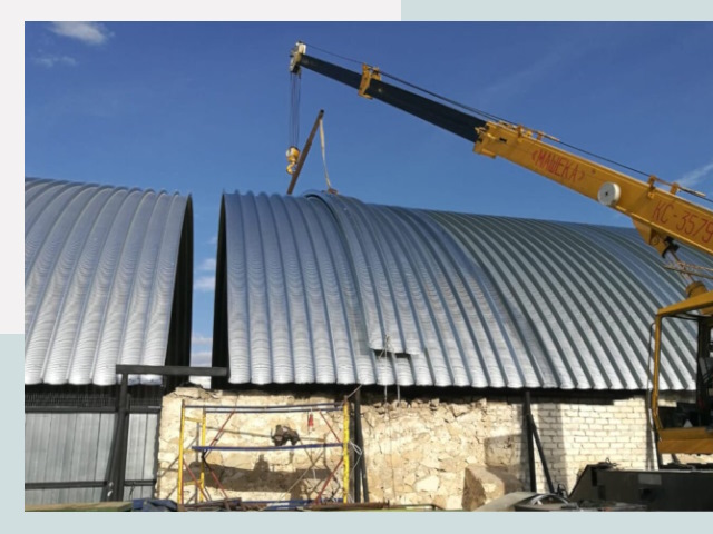 Реконструкция ангаров в Сосновом Боре от 609 руб.