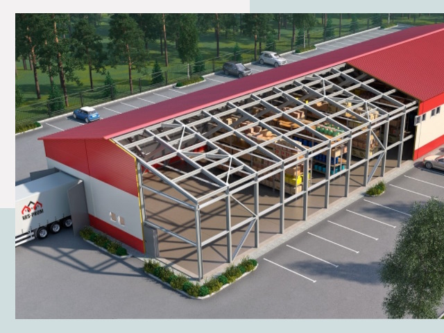 Проектирование ангаров в Сосновом Боре от 609 руб.